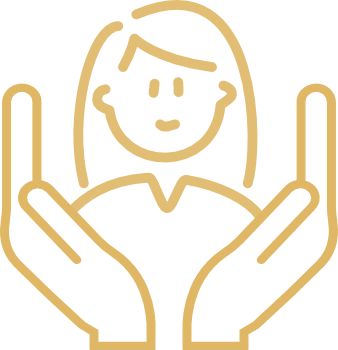 Symbol für Betreuung